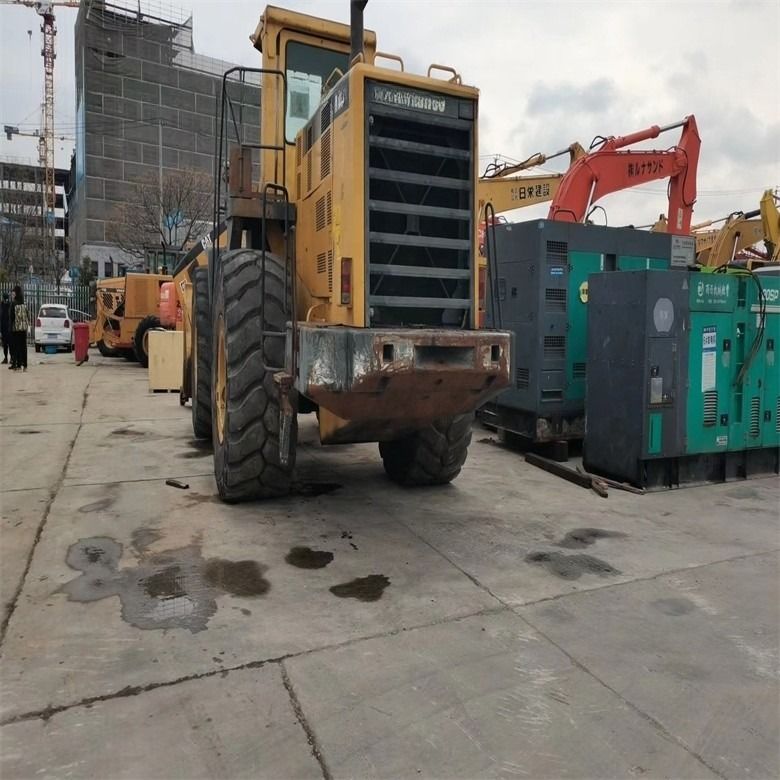 Costruzione 12 tonnellate usata Komatsu WA600-3 Wheel Loader 600 Modello Heavy Front Head Loader WA600-6