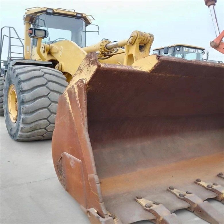 Low Working Hours WA600-6 Wheel Loader dal Giappone con peso della macchina di 44000-44500 kg