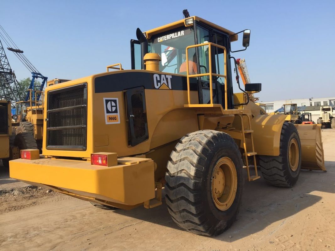 Caricatore a ruote Cat 966G usato a prezzi accessibili con motore a secco e Caterpillar da 5,5 m3