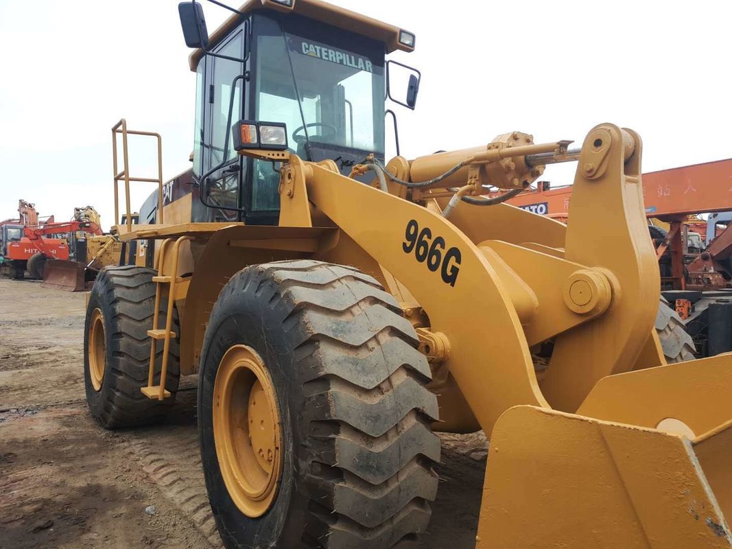 Caricatore a ruote Cat 966G usato a prezzi accessibili con motore a secco e Caterpillar da 5,5 m3