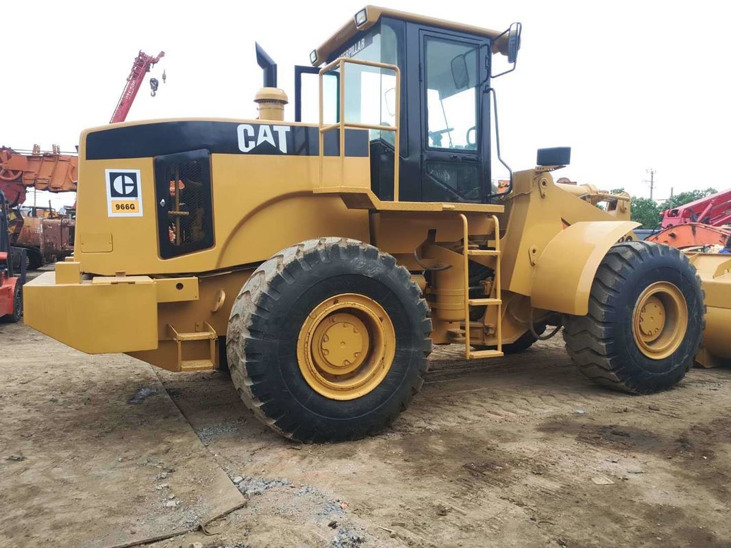 Caricatore a ruote Cat 966G usato a prezzi accessibili con motore a secco e Caterpillar da 5,5 m3