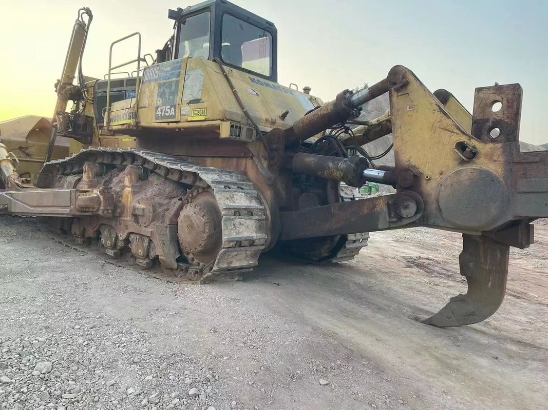 47 Tonnaggio Bulldozer usato Komatsu 475 Moving Type Crawler Bulldozer Machine per cantiere