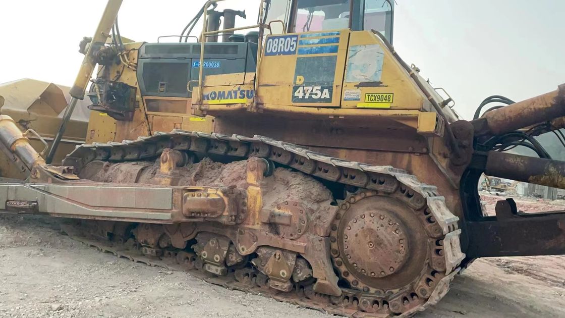 47 Tonnaggio Bulldozer usato Komatsu 475 Moving Type Crawler Bulldozer Machine per cantiere