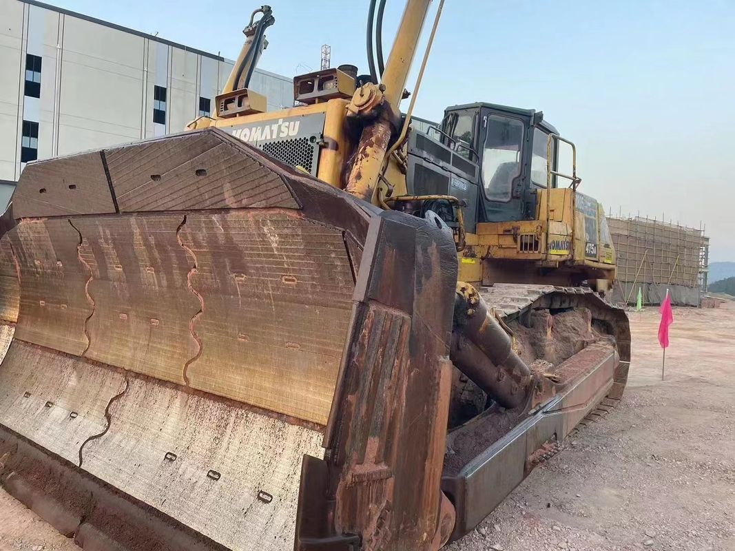 47 Tonnaggio Bulldozer usato Komatsu 475 Moving Type Crawler Bulldozer Machine per cantiere