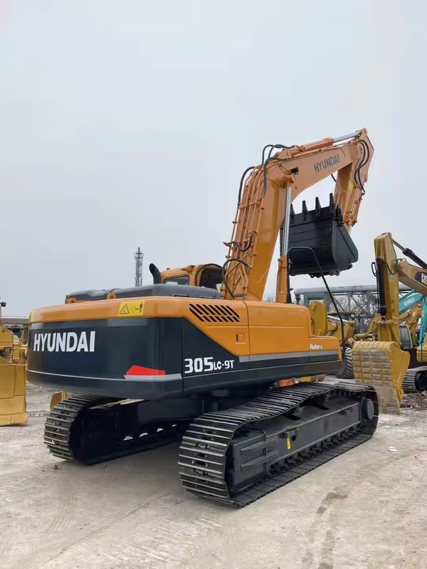 30 tonnellate Pronto per il lavoro ed esperto usato Corea importato Hyundai 305 in buone condizioni