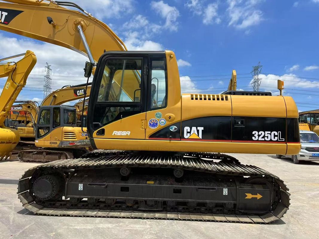 Escavatore usato CAT 325CL affidabile di seconda mano Caterpillar 325CL con lunghezza di trasporto di 9,6 m