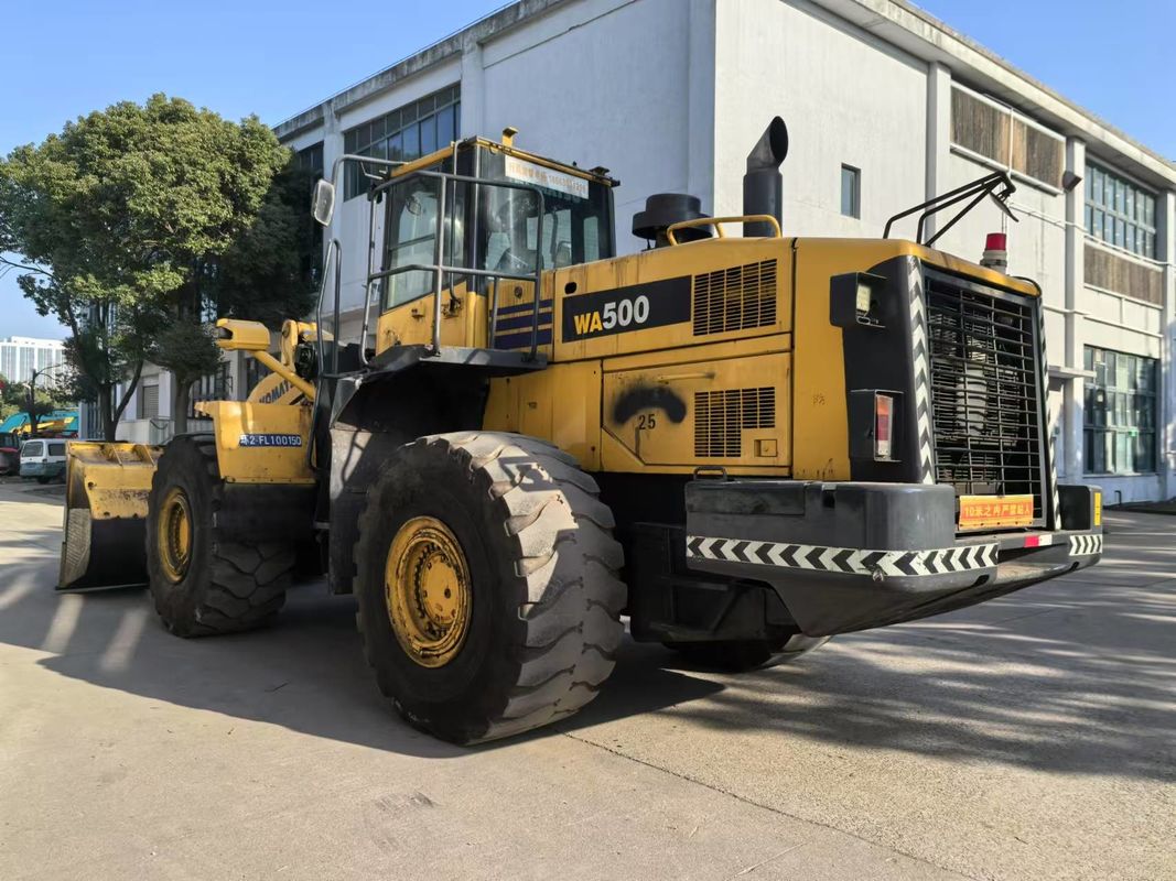 Komatsu WA500-6 caricatore a ruote usato caricatore anteriore pesante esportato dalla Cina
