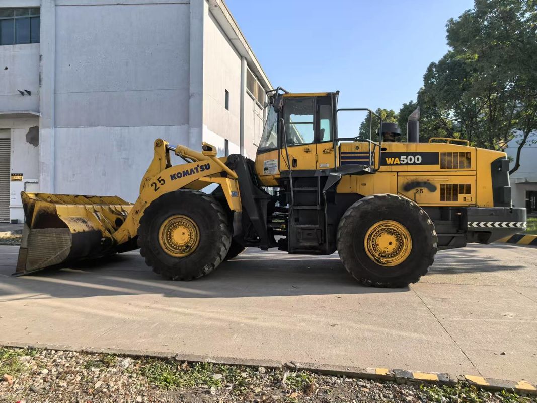 Komatsu WA500-6 caricatore a ruote usato caricatore anteriore pesante esportato dalla Cina