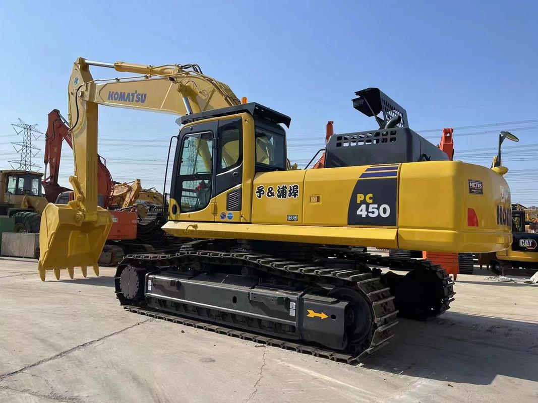 Escavatore Komatsu PC450-8 Usato, Escavatore Cingolato da 45 Ton, Larghezza di Trasporto 3,5 M