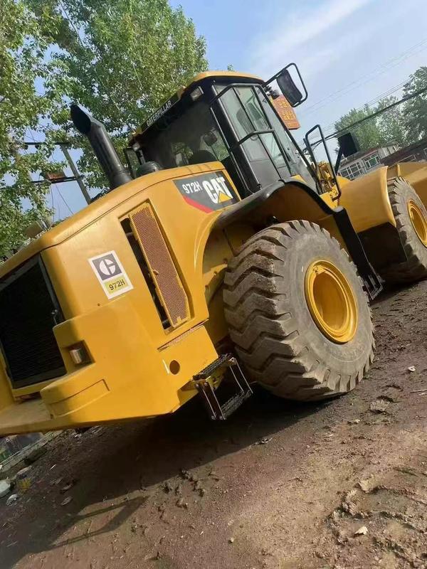 Pala gommata CAT 972H usata in vendita | Caricatore Caterpillar 972H di seconda mano Fornitore Cina