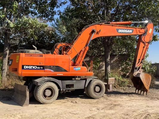 Doosan Dh210w-7 usata Corea usata caricatore ruote ruote escavatore 101kW