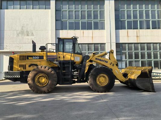 Komatsu WA500-6 caricatore a ruote usato caricatore anteriore pesante esportato dalla Cina